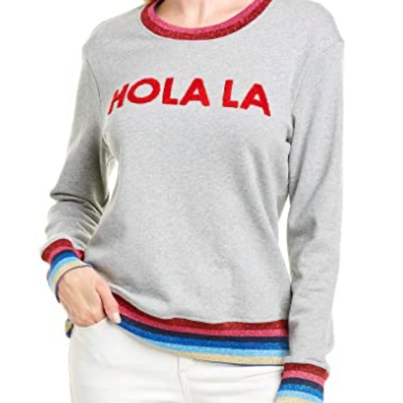 HOLA LA sweatshirt TRINA TURK - Picture 4 of 5